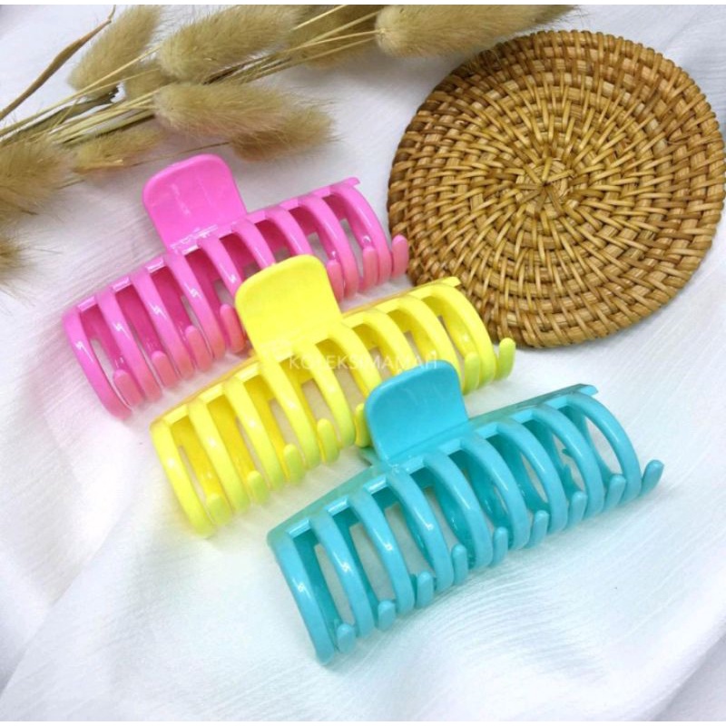 JEPIT RAMBUT TABUNG JUMBO 10 CM GIGI 9