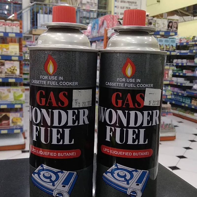 [ TERMURAH ] GAS KALENG PORTABEL/GAS KEMPING/GAS MINI WONDER FUEL MURAH