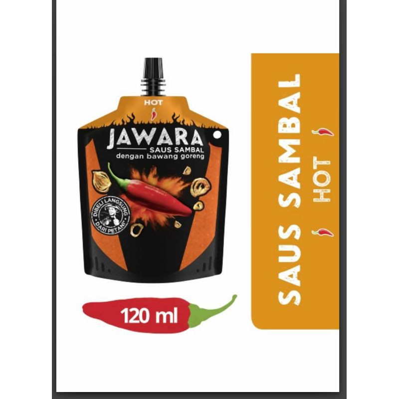 

Saus Sambal JAWARA Hot 120Ml
