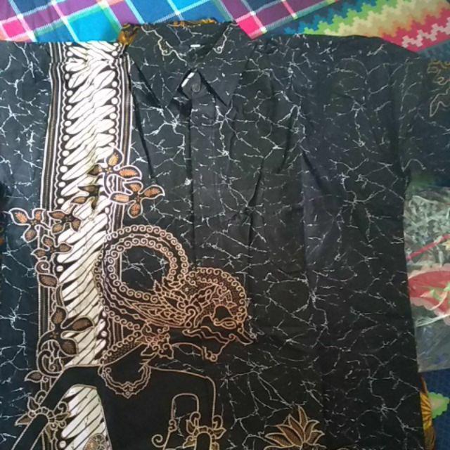 Kemeja Batik Pria/hem Batik Pria/baju Batik Modern Pria Ii Motif Abri Ii Pbi