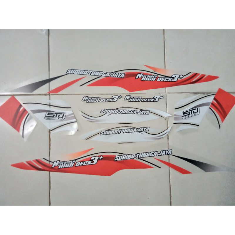 Striping Beat New 2016-2018 Sudiro tungga jaya