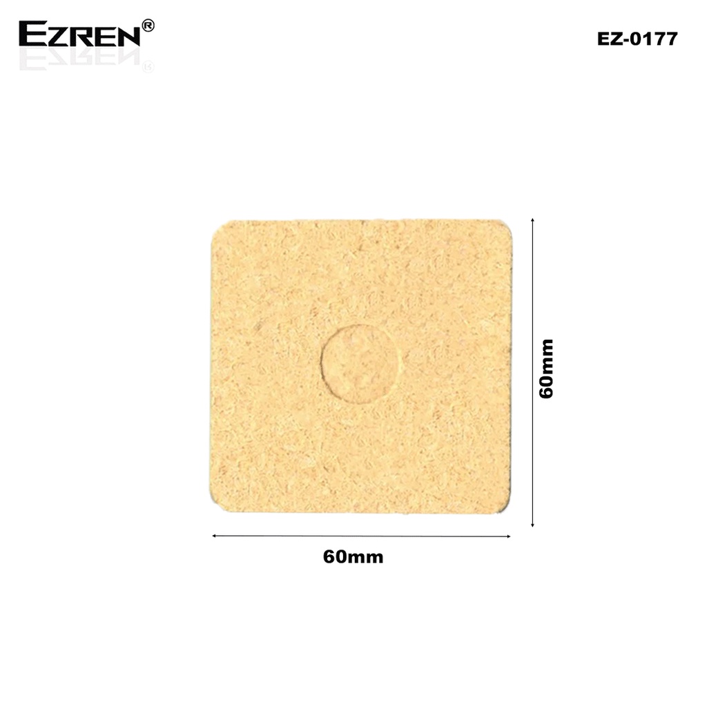 Ezren EZ-0177 Busa Pembersih Mata Solder Tips Cleaner 60x60mm Original