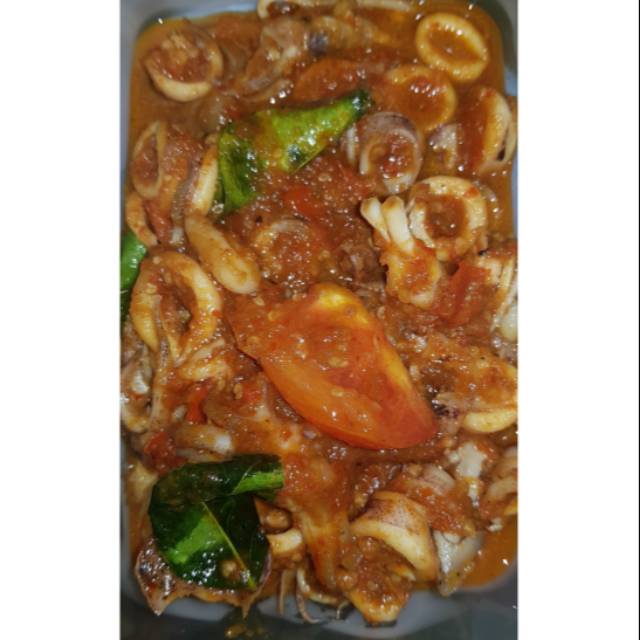 

Sambal cumi mercon