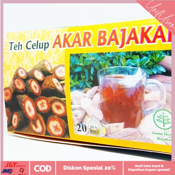 

⭐COD⭐ Teh Bajakah Asli Kalimantan 20 saset/Akar Bajakah/Teh Celup