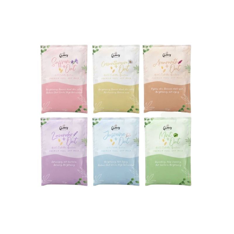 (DIST)Queenzyskin Queenzy Skin Peel Off Face Mask Masker Peel Off Wajah membersihkan mencerahkan melembabkan menghilangkan jerawat mengencangkan wajah Klinik Brightening Soothing Acne Redness Tightening Skin Repair BPOM netto 15gram queenzyskin. official