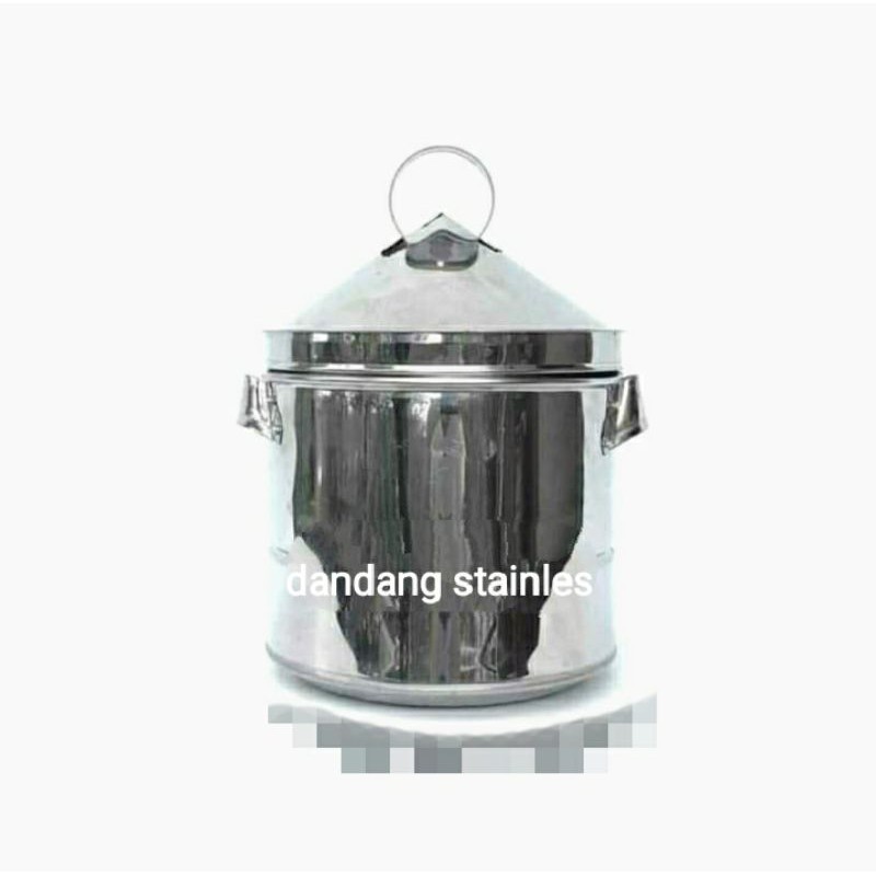 Dandang nasi stainlis/kukusan nasi/kukusan makanan/panci kukus