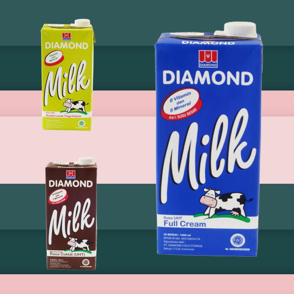 

Susu Diamond UHT 946ml