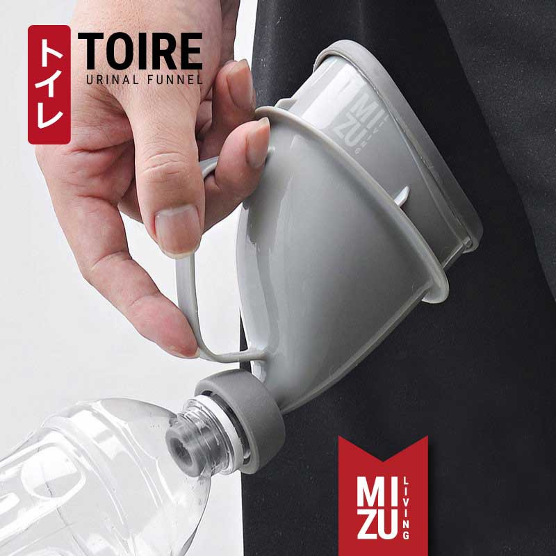 TOIRE Urinal Funnel for Ladies Travel Portable Outdoor Car Emergency Toilet Corong Pipis Dewasa