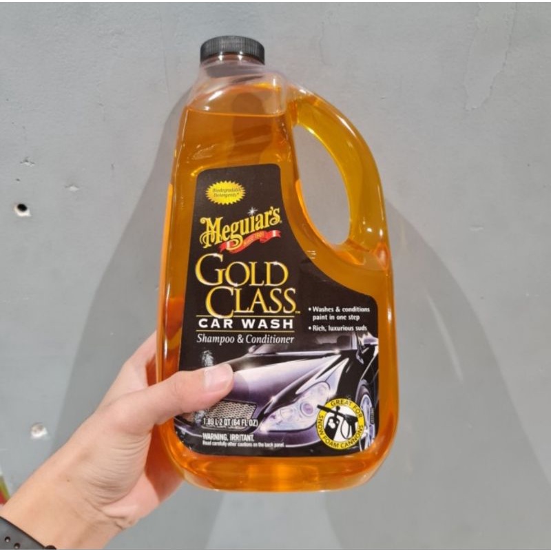 meguiars gold class car shampoo