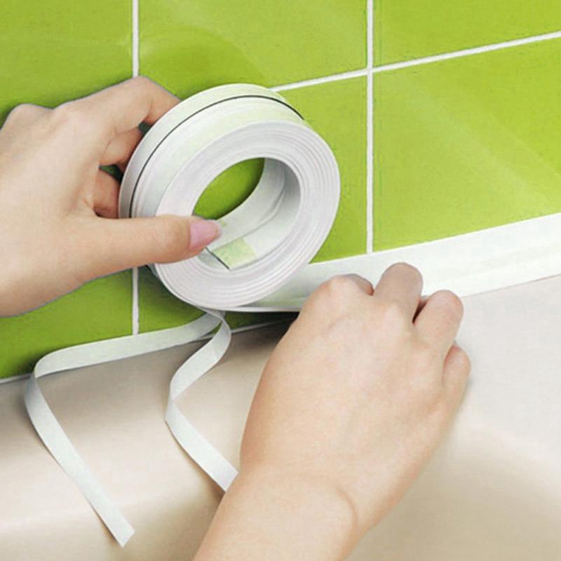 1 Roll Tape Perekat Anti  Air Jamur  untuk Kamar  Mandi  