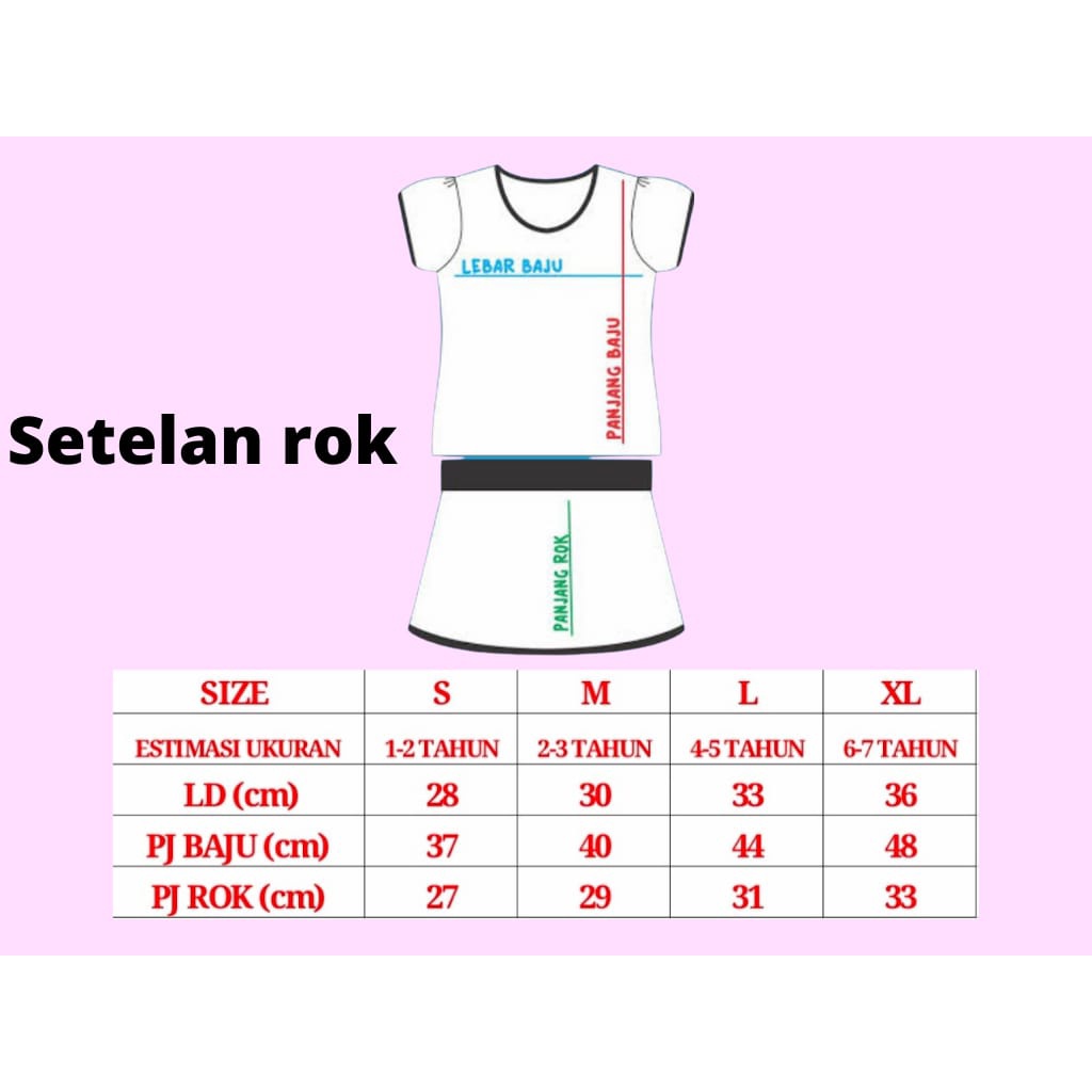 KIYOSAKI KIDS - STELAN BAJU ROK ANAK PEREMPUAN USIA 1-7 TAHUN GAMBAR MENGGUNAKAN APLIKASI DIBORDIR - STELAN FASHION ANAK CEWEK - STELAN MODEL ANAK PEREMPUAN - BAJU ANAK PEREMPUAN