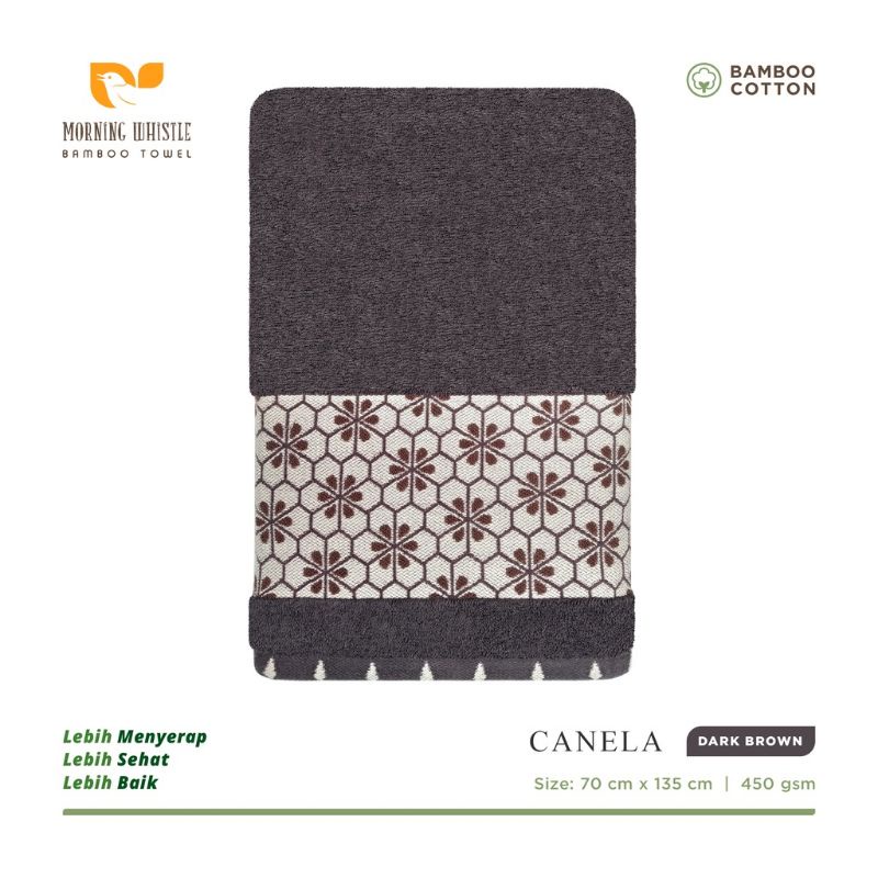 ORIGINAL | Terry Palmer Morning Whistle Bamboo CANELA Handuk Mandi Dewasa