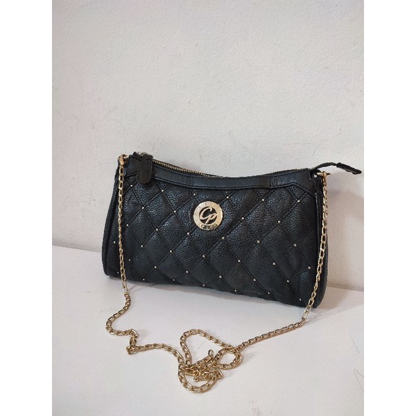 TAS CAPACCI SLING HITAM PRELOVED