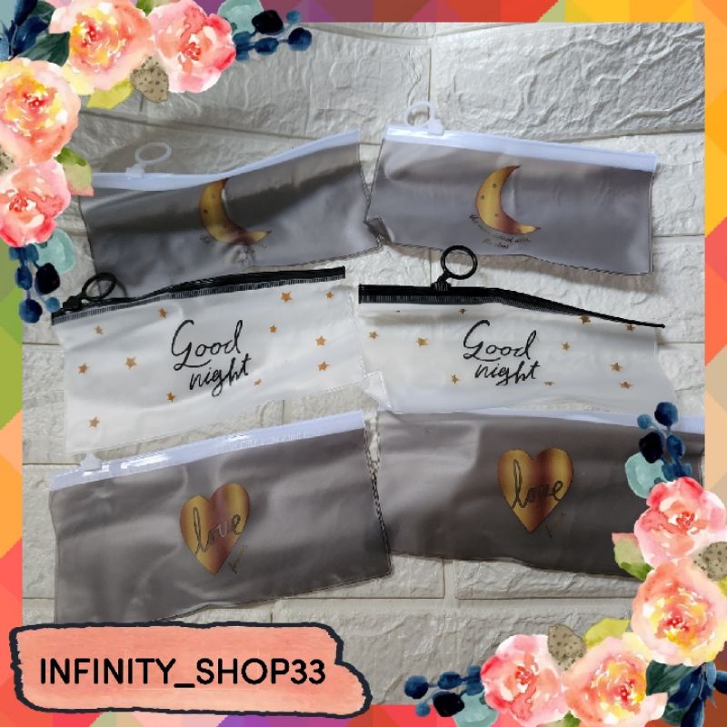 

[1 PCS] KOTAK PENSIL WARNA TRANSPARAN LOVE, STAR AND MOON