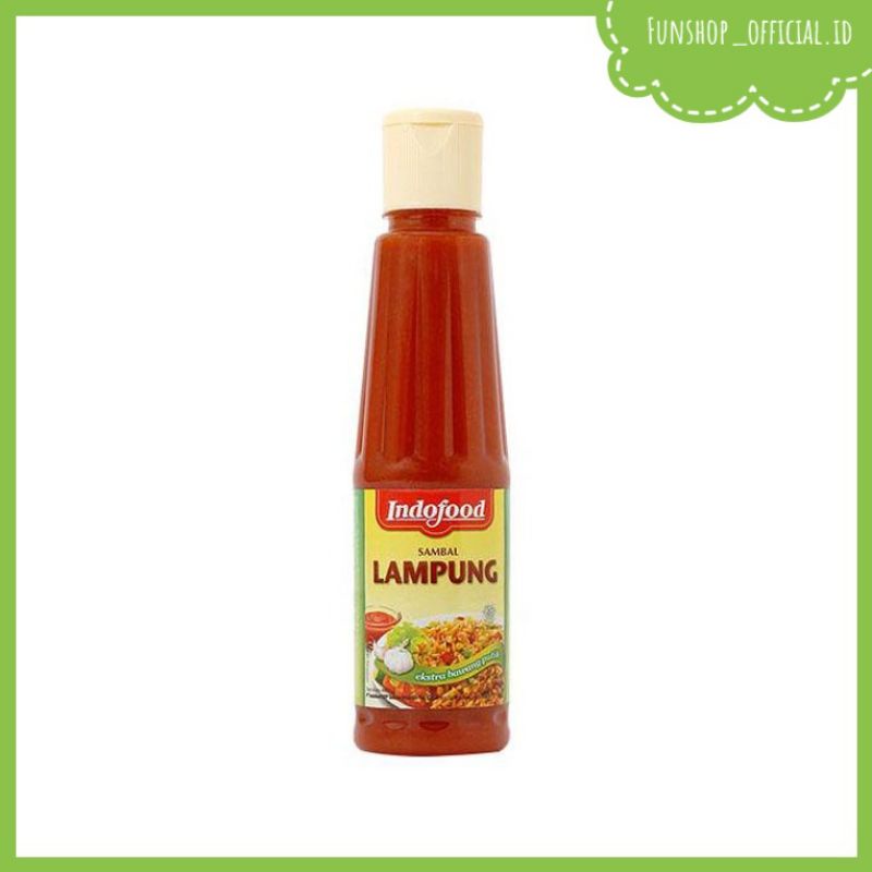 

INDOFOOD SAMBAL EKSTRA PEDAS BOTOL / INDOFOOD SAMBAL LAMPUNG / INDOFOOD SAMBAL PEDAS / INDOFOOD SAMBEL PEDAS MANIS