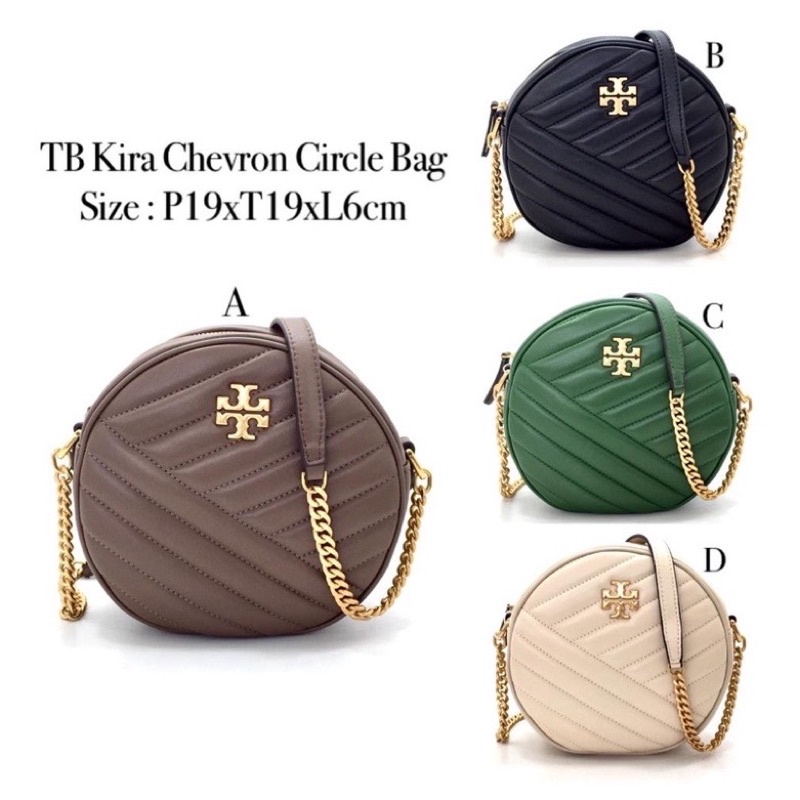 Tory Burch Kira Chevron Circle Bag