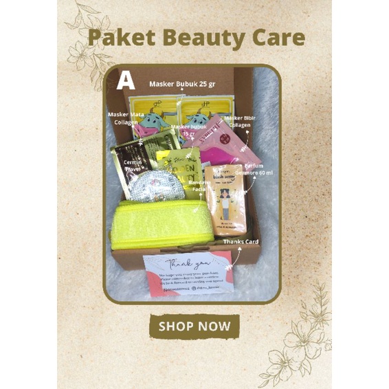 

Hampers beauty care masker wajah organik bpom murah / free gift / box skincare paket mini hampers cewek ultah wisuda anniversary