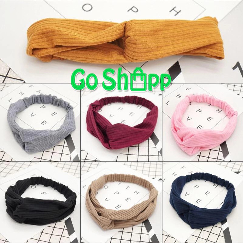 Jual Bando Polos Salur Bando Bandana Simpul Ala Korea Headband Bando Bandana Korea Import 