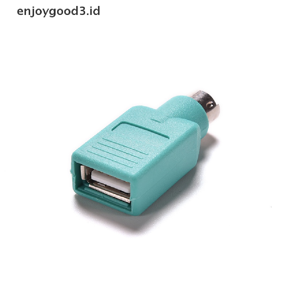 Adapter Converter PS / 2 Ke USB Female Untuk Keyboard / Mouse