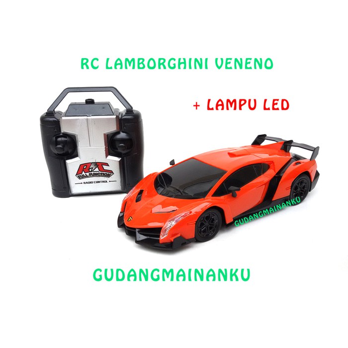 Mobil Rc Remote Control / Remot / Radio Kontrol Top Speed Lamborghini - 57Adea - Original Asli