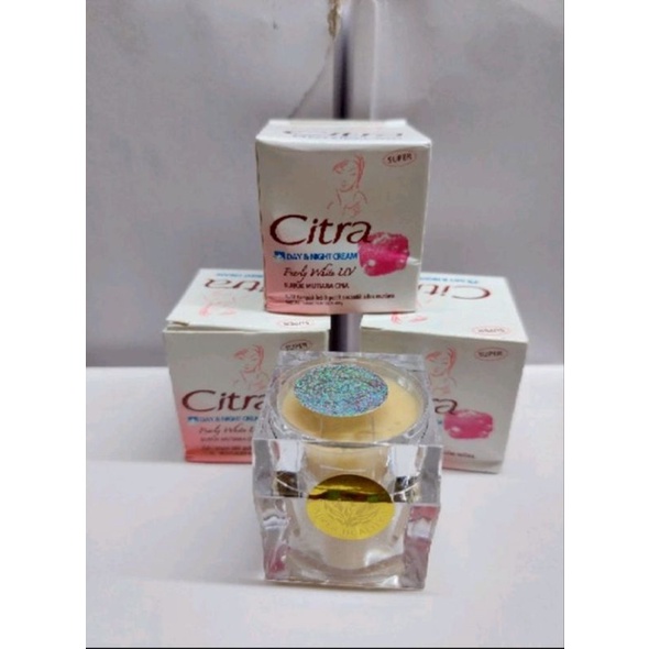 Satuan CREAM CITRA SUPER 2IN1 SIANG DAN MALAM WHITENING