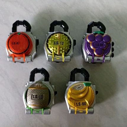 Lockseed locksed kamen rider gaim ct sg gp orange gaim durian bravo grape ryugen banana baron bukan 