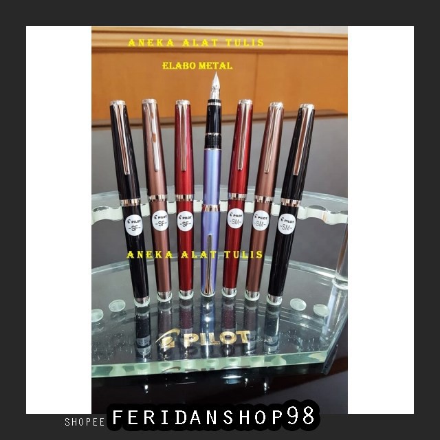 

FR125 PULPEN PILOT FOUNTAIN PEN BEST ELABO FALCON METAL BARREL PENA FE-25SR BY FERIDANSHOP98