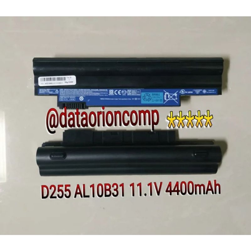 Baterai Battery Acer Aspire One D255 D257 D260 D265 D270 D275 522 722 Gendut