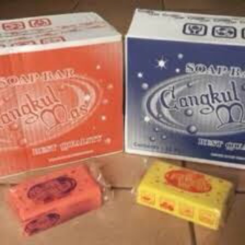 SABUN BATANG CANGKUL MAS (KUNING)