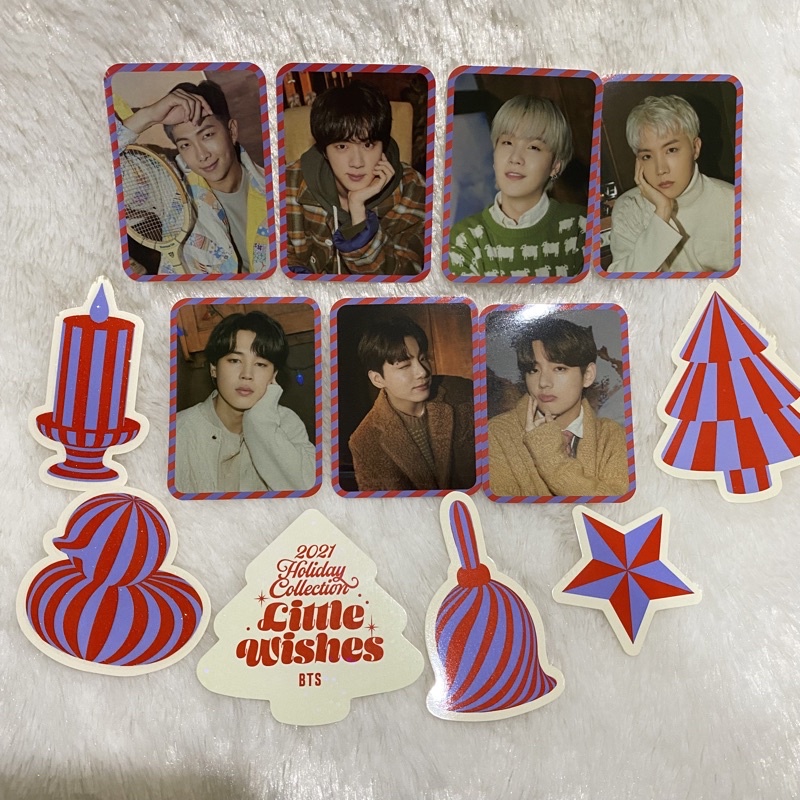 BTS little wishes sharing sticker BUNDLE rm jin suga jimin jhope v jk taehyung jungkook seokjin namj