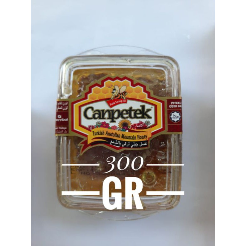 

Madu Sarang impor dari Turki merk Canpetek, uk. 300 gr