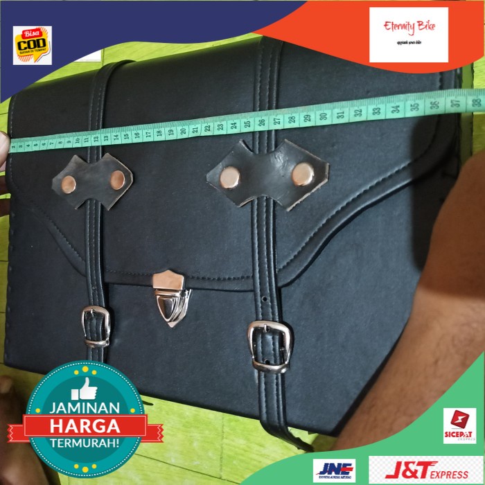 TAS SAMPING ONTEL - TAS BAGASI SEPEDA ONTHEL - TAS SEPEDA ONTHEL - TAS