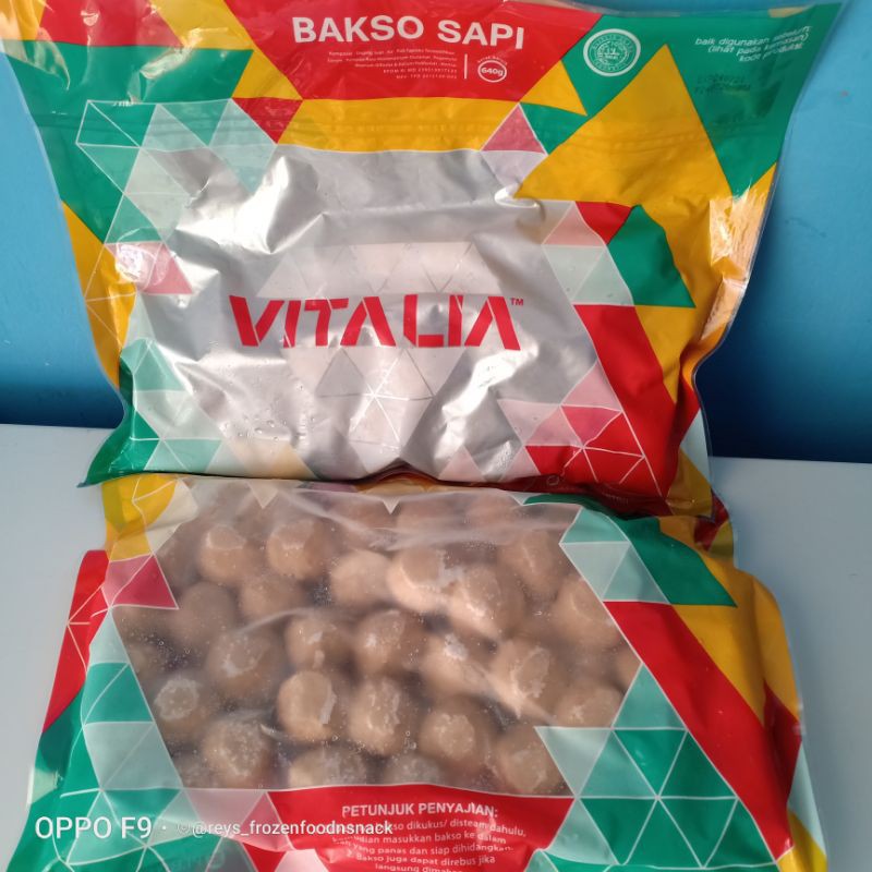 

Vitalia bakso sapi 640gr