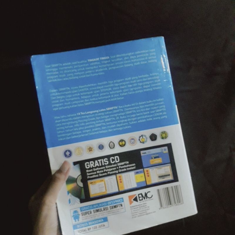 preloved buku SBMPTN 2016 &amp; pembahasan/ preloved CD soal UTBK &amp; SBMPTN 2016-2019 &amp; pembahasan