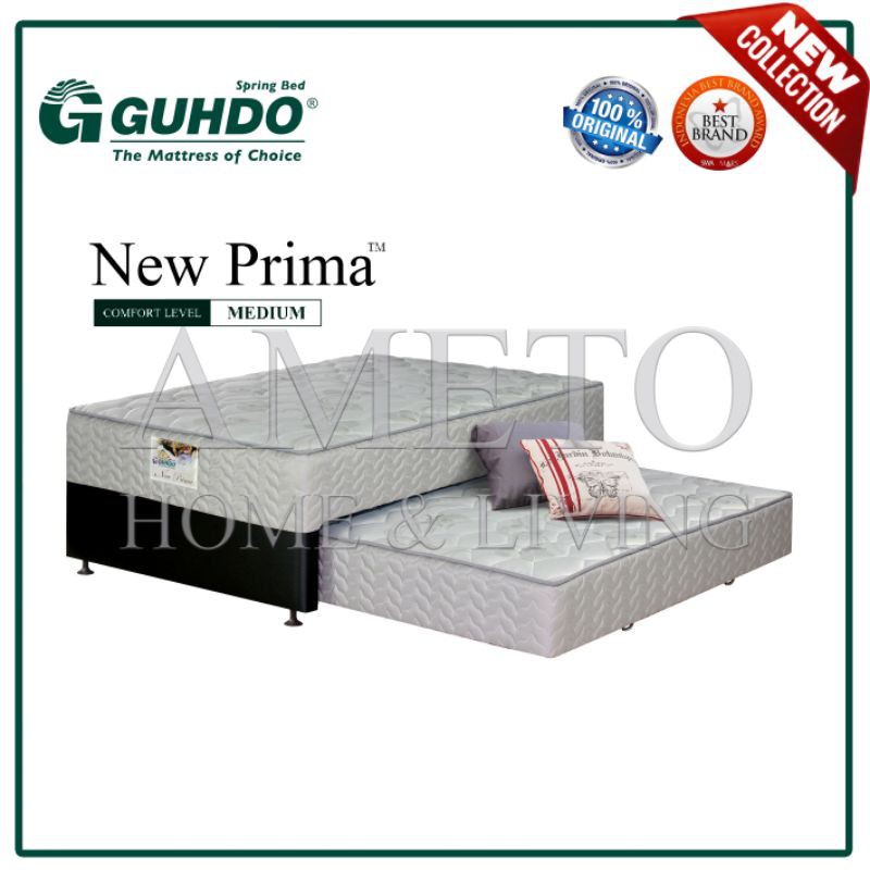 Guhdo Springbed 2 in 1 New Prima 160x200 (TANPA SANDARAN)