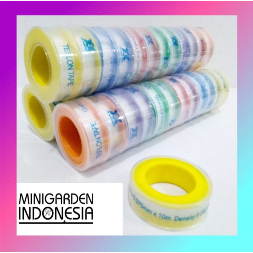 SEAL TAPE 1/2 INCH 10M  Solatip Keran Pipa Kran Air penutup kran bocor isolasi sealtape teflon tape