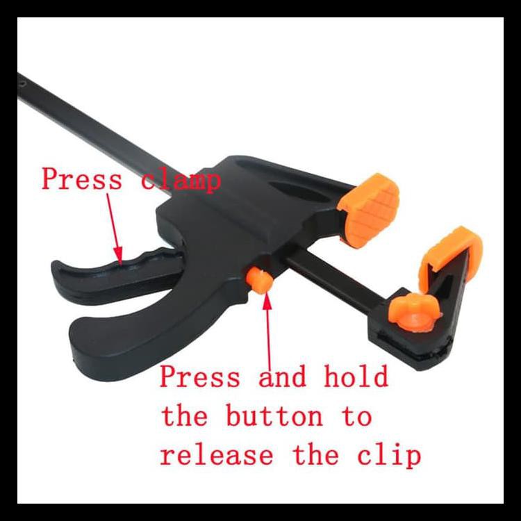 SPEED SQUEEZE RATCHETING CLAMP PENJEPIT KAYU