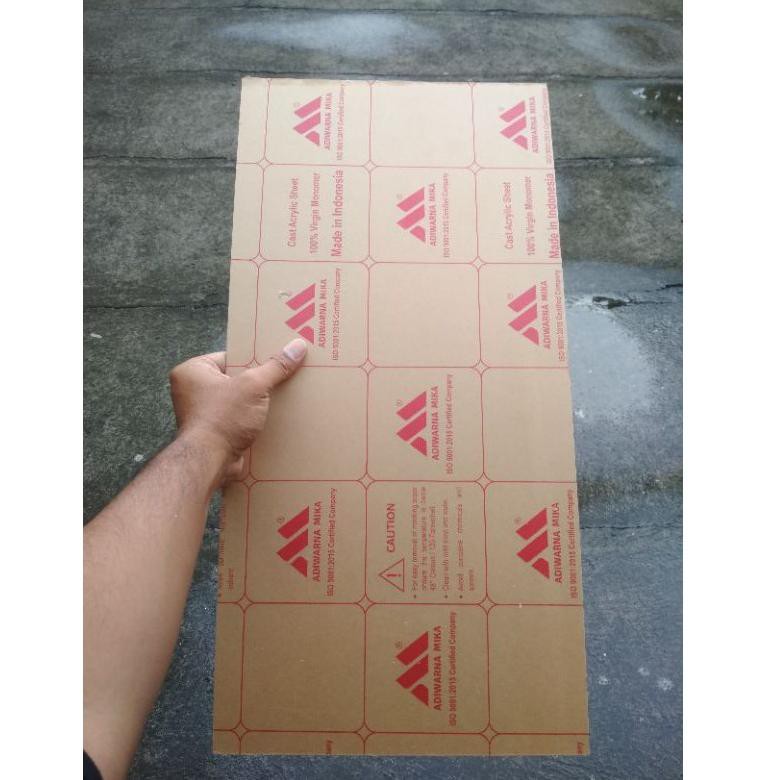 

Berku4litas,,Akrilik Lembaran Bening Tebal 1.5mm (30cm x 60cm) |kualitas oke.,...,!