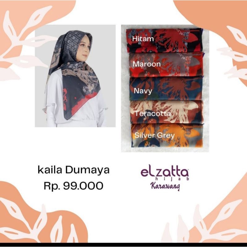 elzatta scarf kaila dumaya