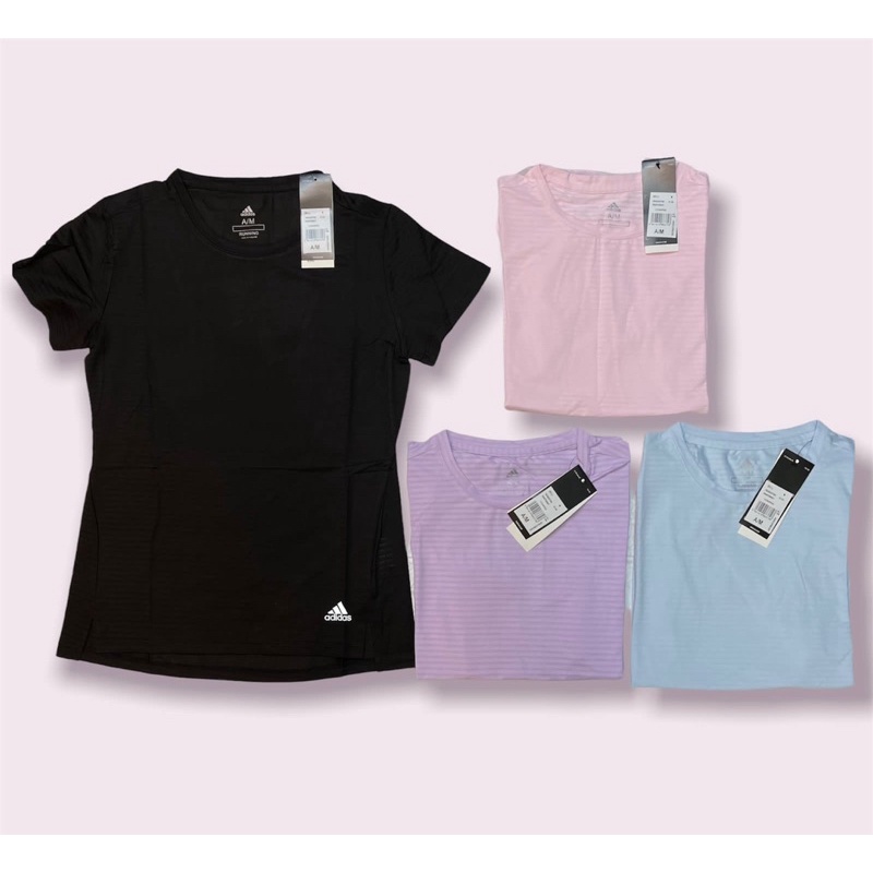 KAOS OLAHRAGA WANITA ADIDAS IMPORT HEAT.DRY FIT