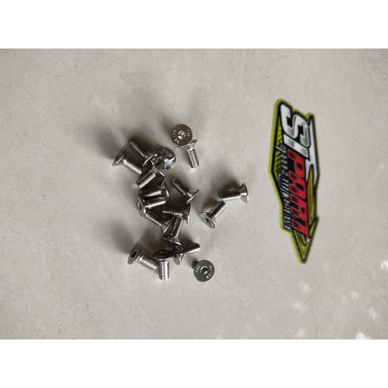 Baut L stenliss rotor oli topi mexico tiger/mp