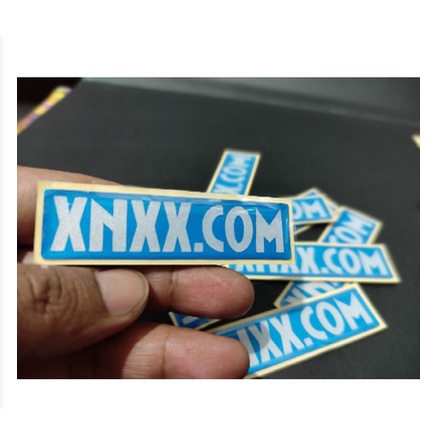 STICKER TIMBUL XNXX EMBLEM  XNXX