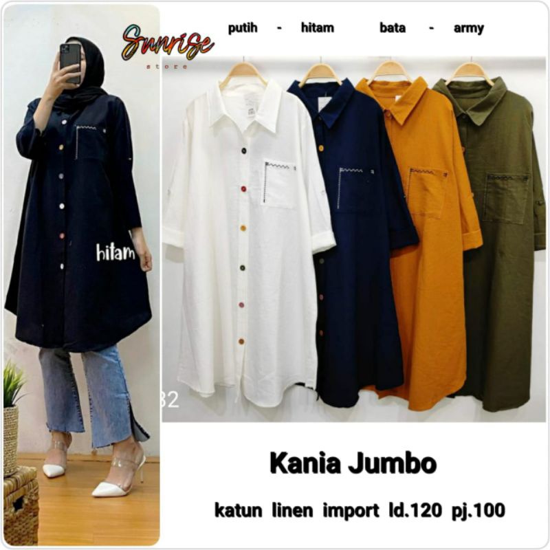 Tunik Jumbo Wanita Kania Series