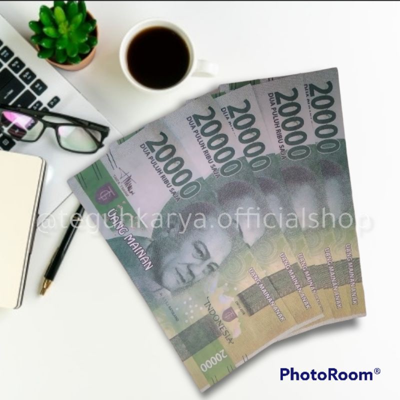 ECER UANG MAINAN BAHAN MAHAR ORIGAMI KERTAS DOFF