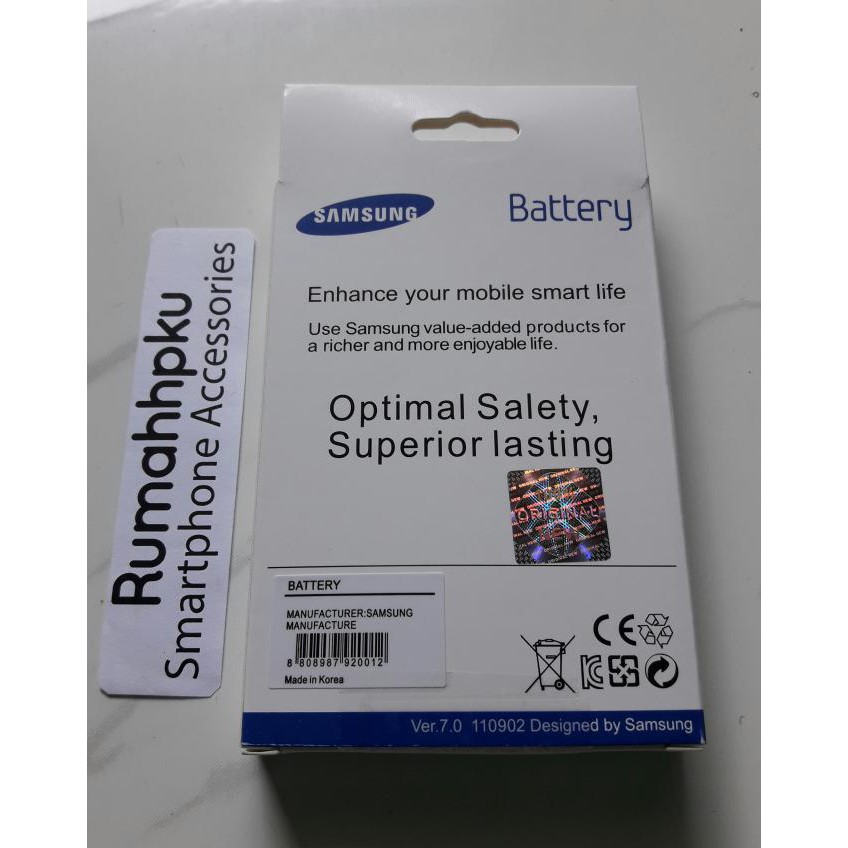 Batre Baterai Samsung Galaxy Grand Prime Dan Grand 2 (Ori)