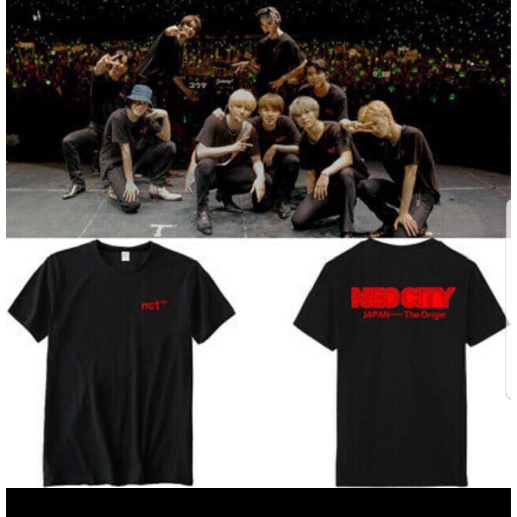Kaos TSHIRT NCT NEO CITY JAPAN THE ORIGIN