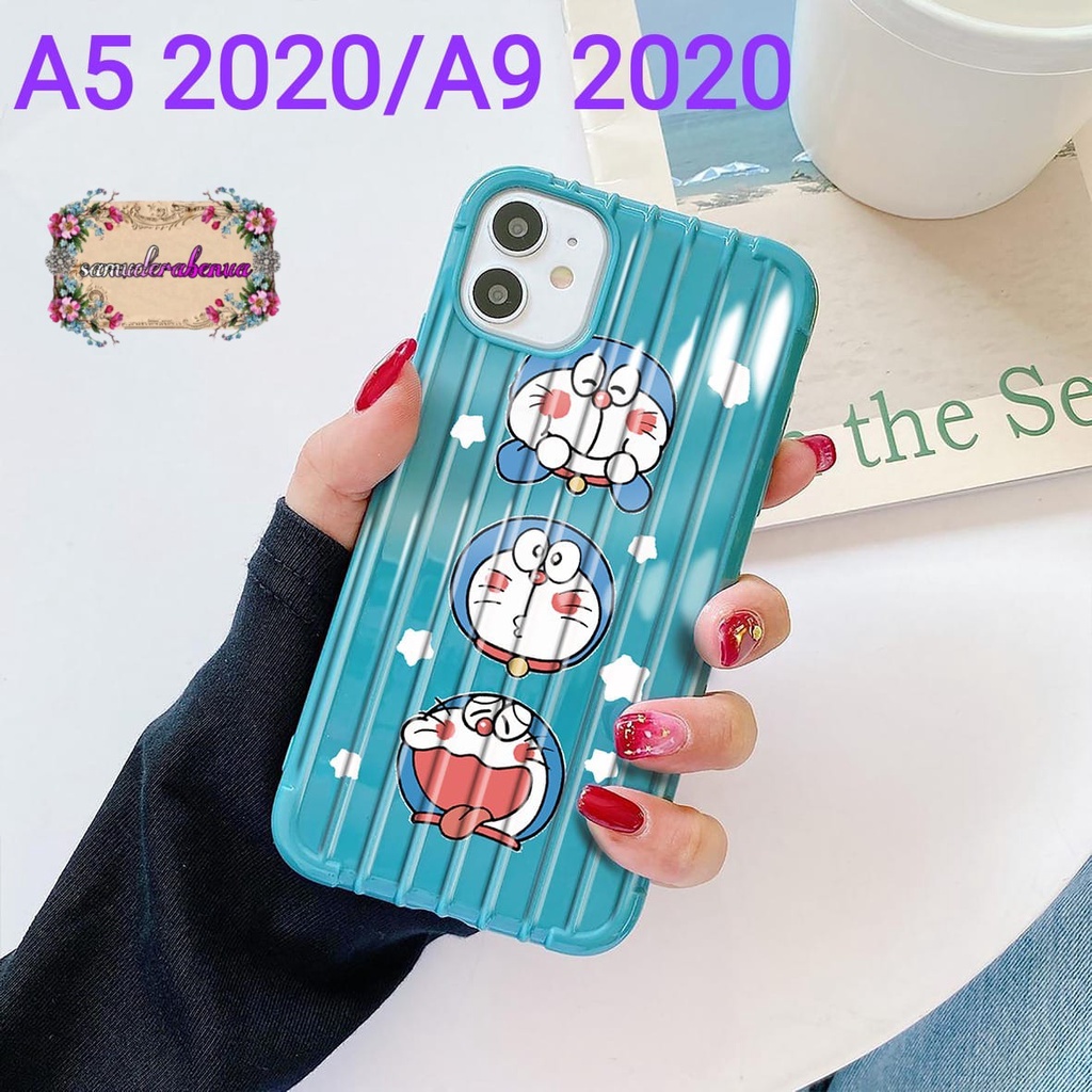 SS007 case DORAEMON oppo A9 A5 2020 A31 a8 A52 A92 A53 A33 2020 Reno 4 Reno 4f f17 pro A15 SB1353