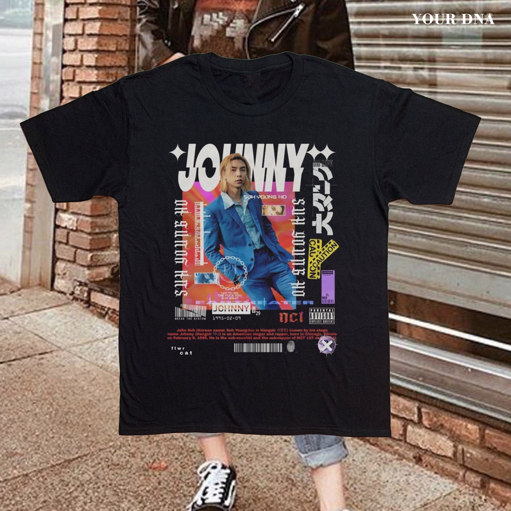 Kaos Johnny/Shu Young Ho NCT Streetwear T-shirt Kpop