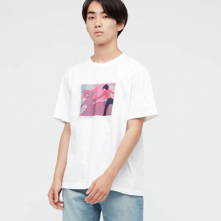0 KAOS UNIQLO YOASOBI KAOS UT UNIQLO X YOASOBI PREMIUM MIRROR 1:1 95 ¯
