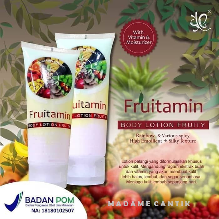 ✿ MADAME ✿ SYB LOTION FRUITAMIN 3 IN 1 BY SYB BPOM - BODY LOTION